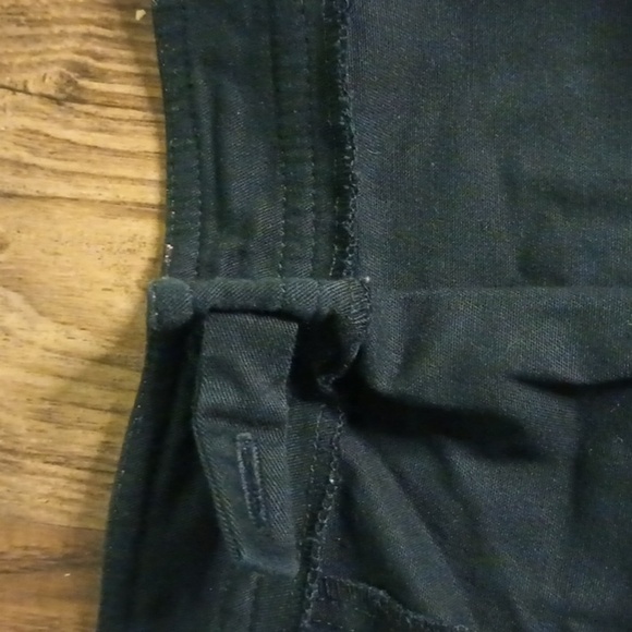 Beth Bowley Black w/ Pink Contrast Stitch Vintage Skirt LLL - Picture 4 of 7